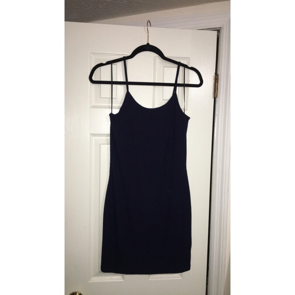 Dark Navy Bodycon Dress